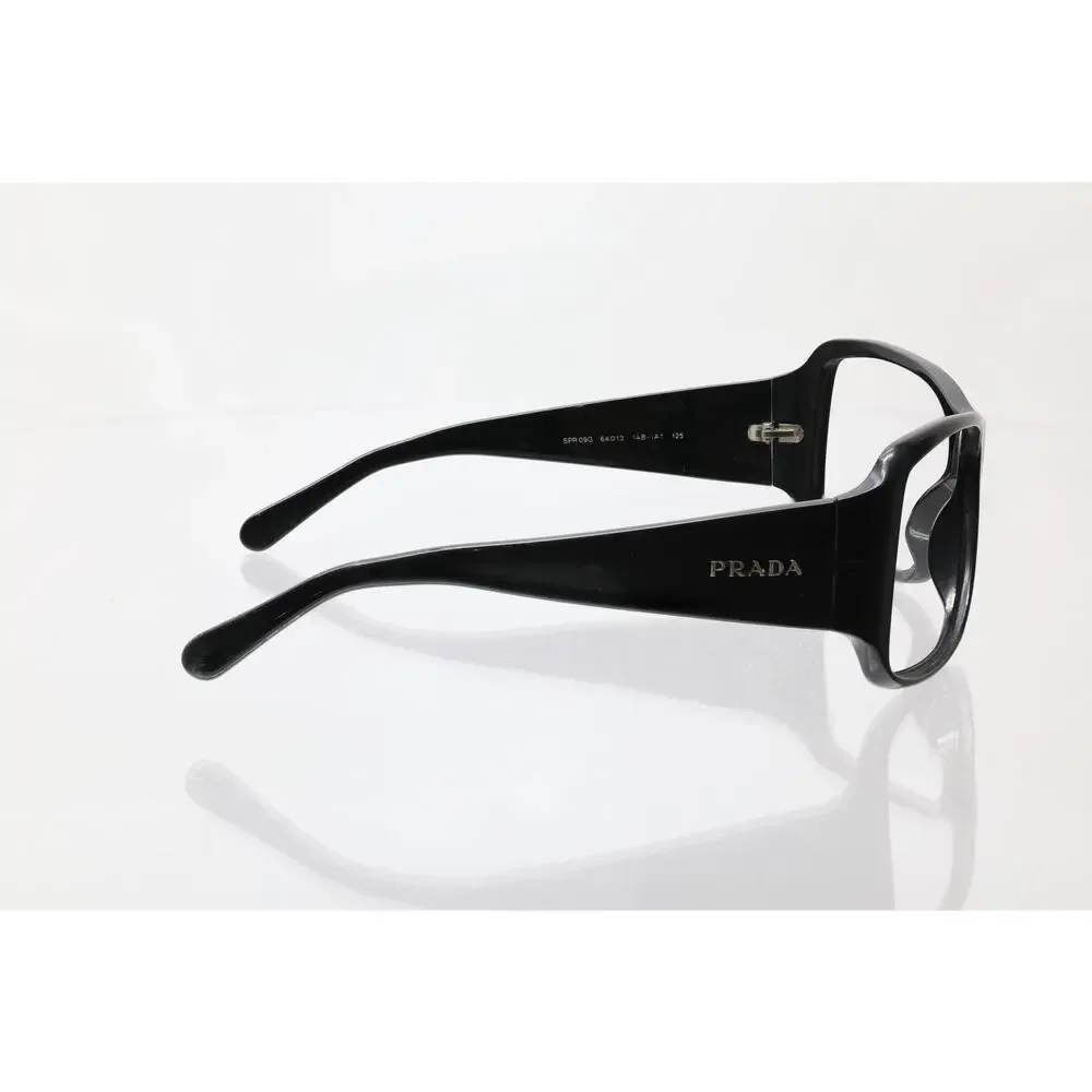 Prada SPR 09G 1AB-1A1 64-13-125mm Sunglass / Eyeglass FRAMES ONLY - FAIR - READ